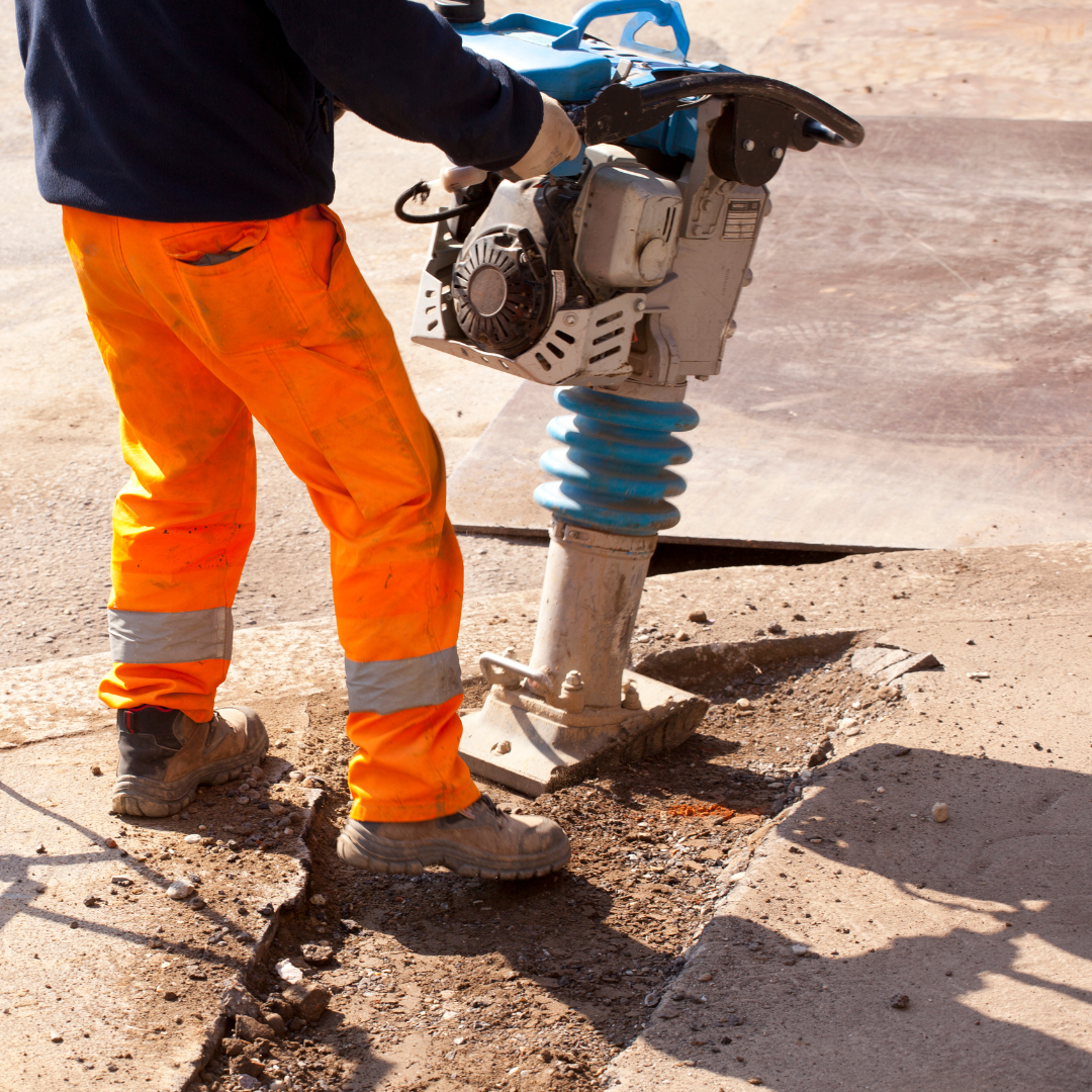 Arm and hand vibration with engineering and ground works